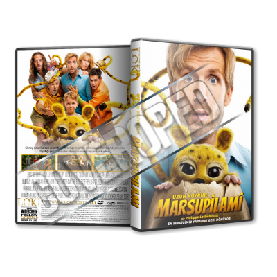 Uzun Kuyruk Marsupilami - Marsupilami - 2025 Türkçe Dvd Cover Tasarımı